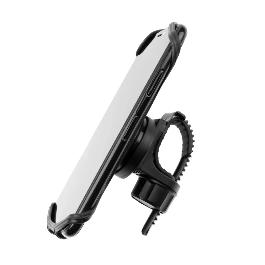 Fixed Bikee 2 Telefoonhouder Fiets - 360° Draaibaar - Zwart