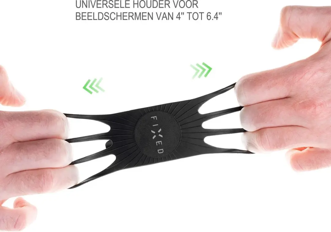 Fixed Bikee 2 Telefoonhouder Fiets - 360° Draaibaar - Zwart