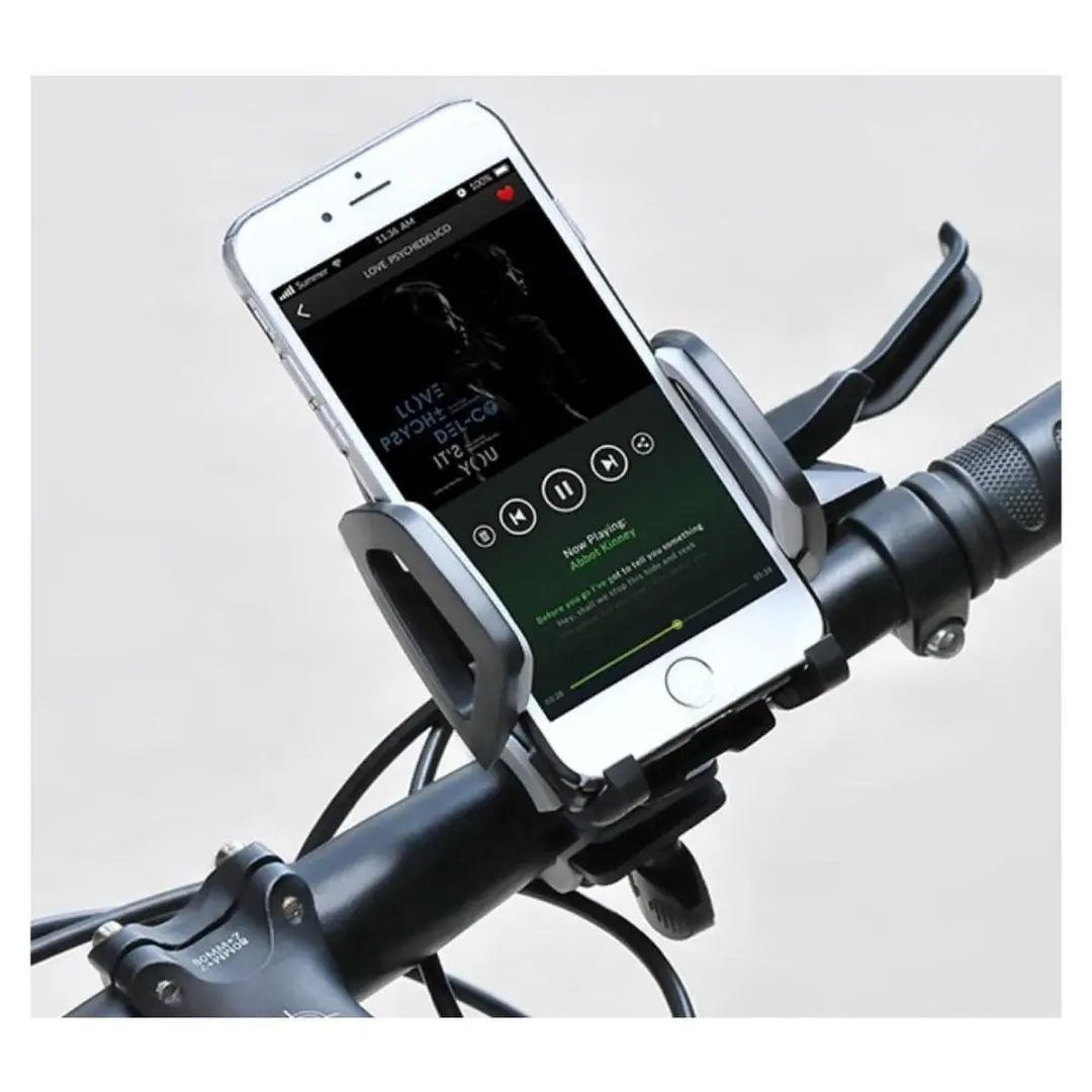 Hoco CA14 Telefoonhouder Fiets - tot 6.7 Inch - Zwart