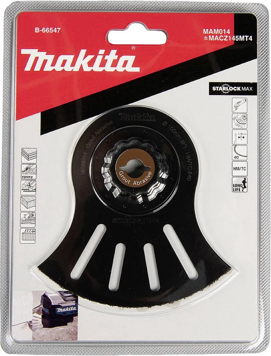 Makita MAM014 Hardmetalen Segmentzaagblad 100 - B-66547