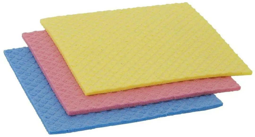 Sponsdoekje assorti kleuren ca. 19x20 cm
