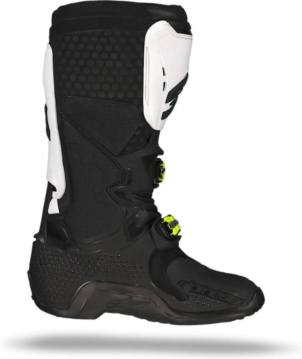 Alpinestars Tech 10 Crosslaarzen 43 - Zwart/Wit