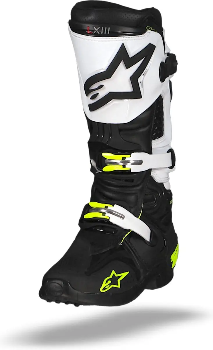 Alpinestars Tech 10 Crosslaarzen 43 - Zwart/Wit