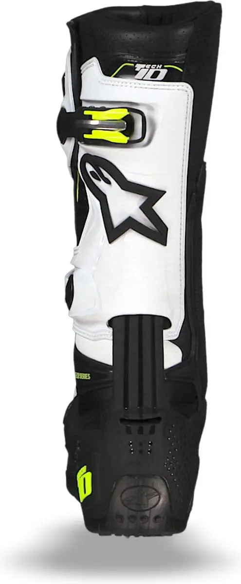 Alpinestars Tech 10 Crosslaarzen 43 - Zwart/Wit