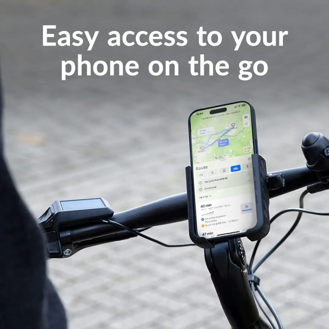 Mobilize Quick Lock Telefoonhouder Fiets MQLBHB01 - Zwart - afbeelding 6 van 6