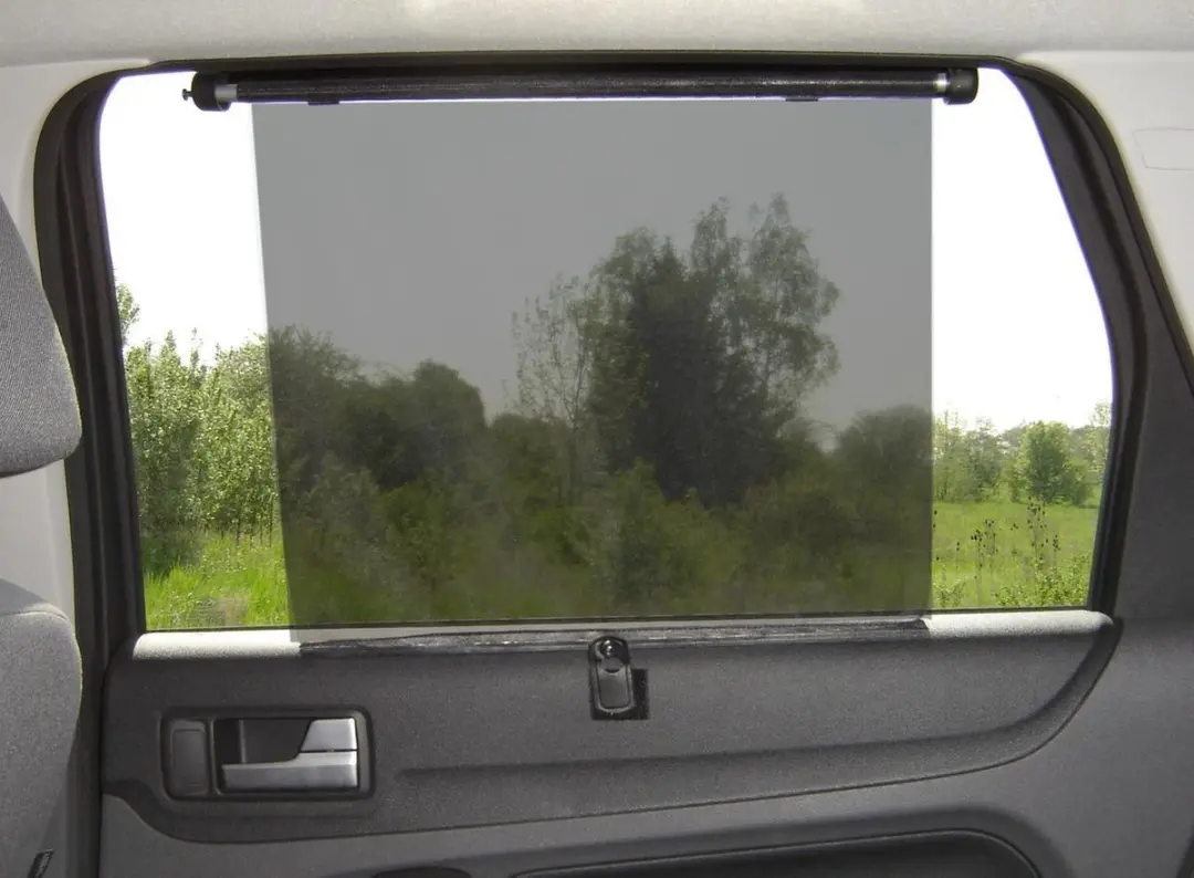 Reer Rolgordijn Auto Zwart