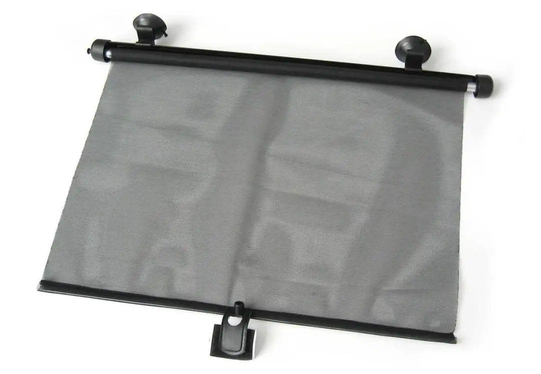 Reer Rolgordijn Auto Zwart - 41x46cm