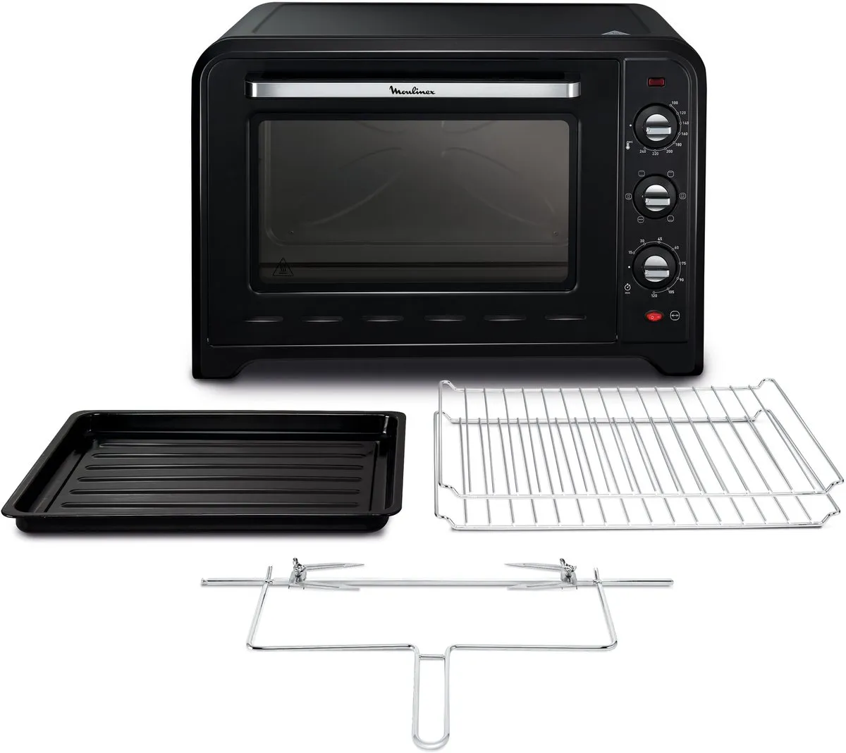 Moulinex Optimo OX495810 Vrijstaande Oven 60L - 2200W - Zwart
