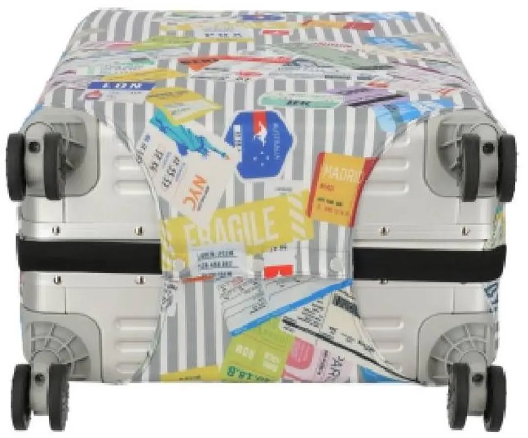 Travelite Kofferhoes M Tickets - Multi Color - afbeelding 6 van 6