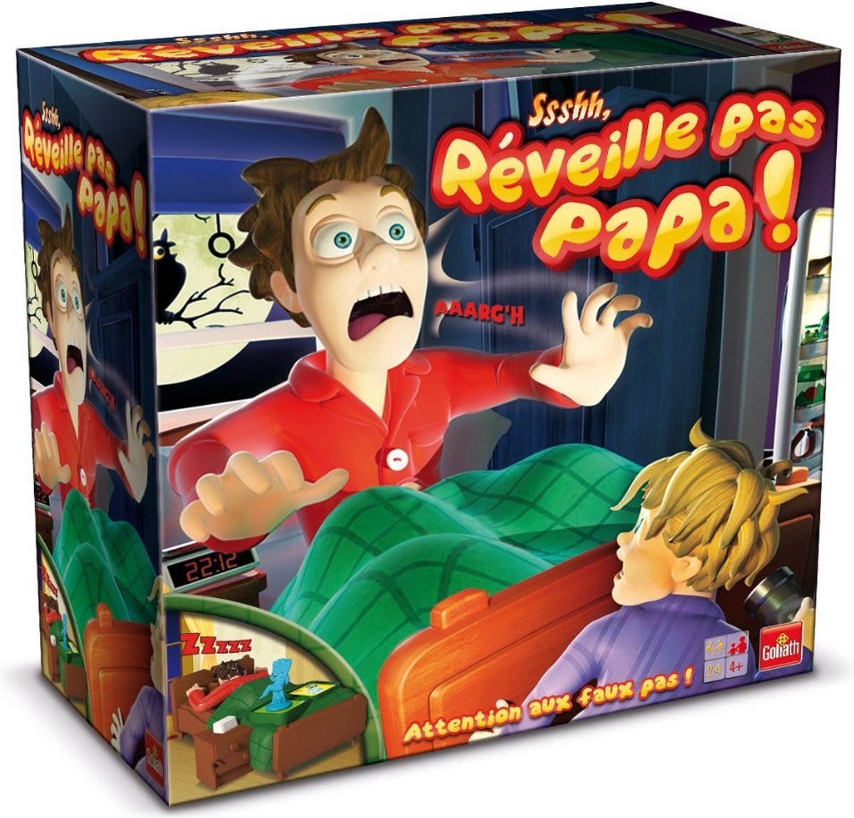 Reveille Pas Papa! - Frans Gezelschapsspel