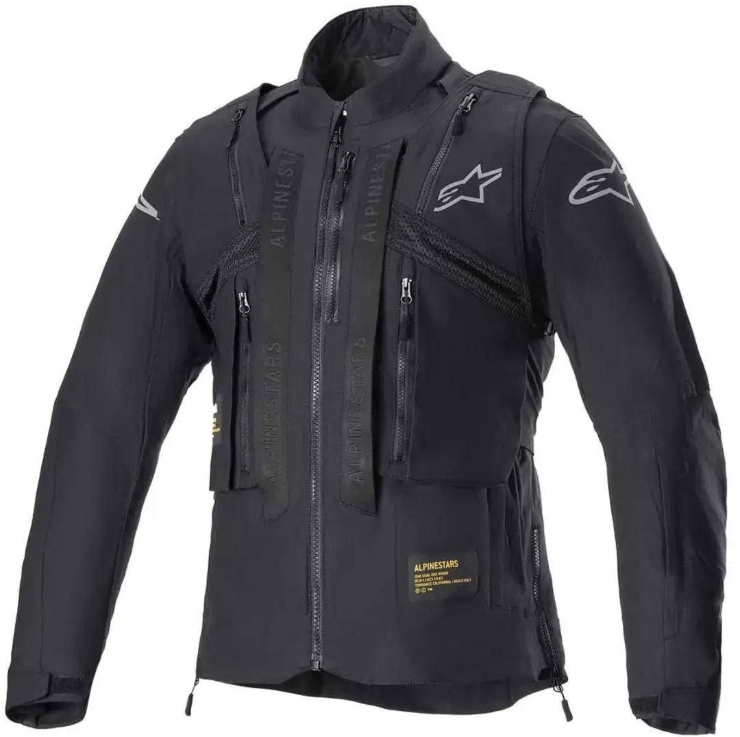 Alpinestars Techdura Jas 2XL - Zwart Reflex