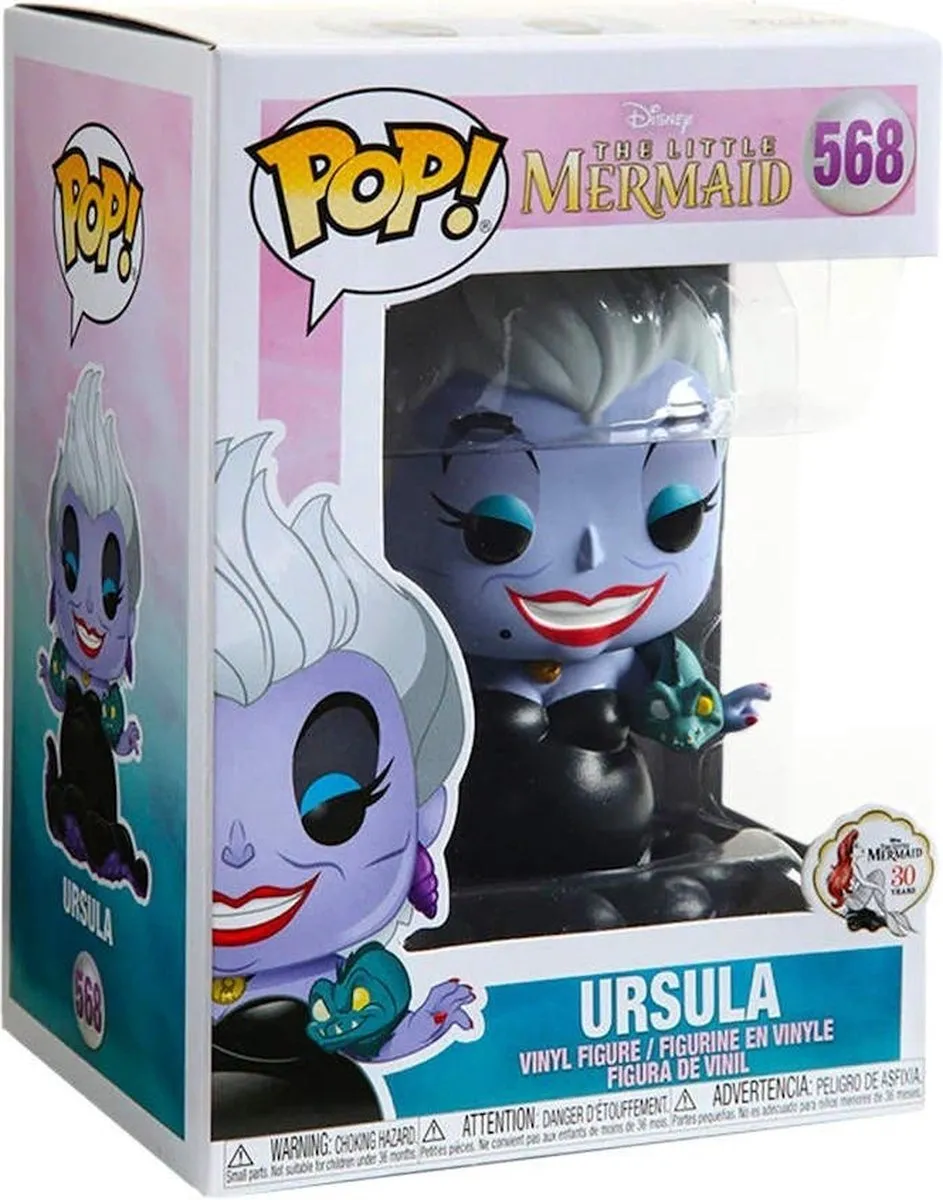 Funko POP! Disney Ursula met Eels - 9cm - Multicolours