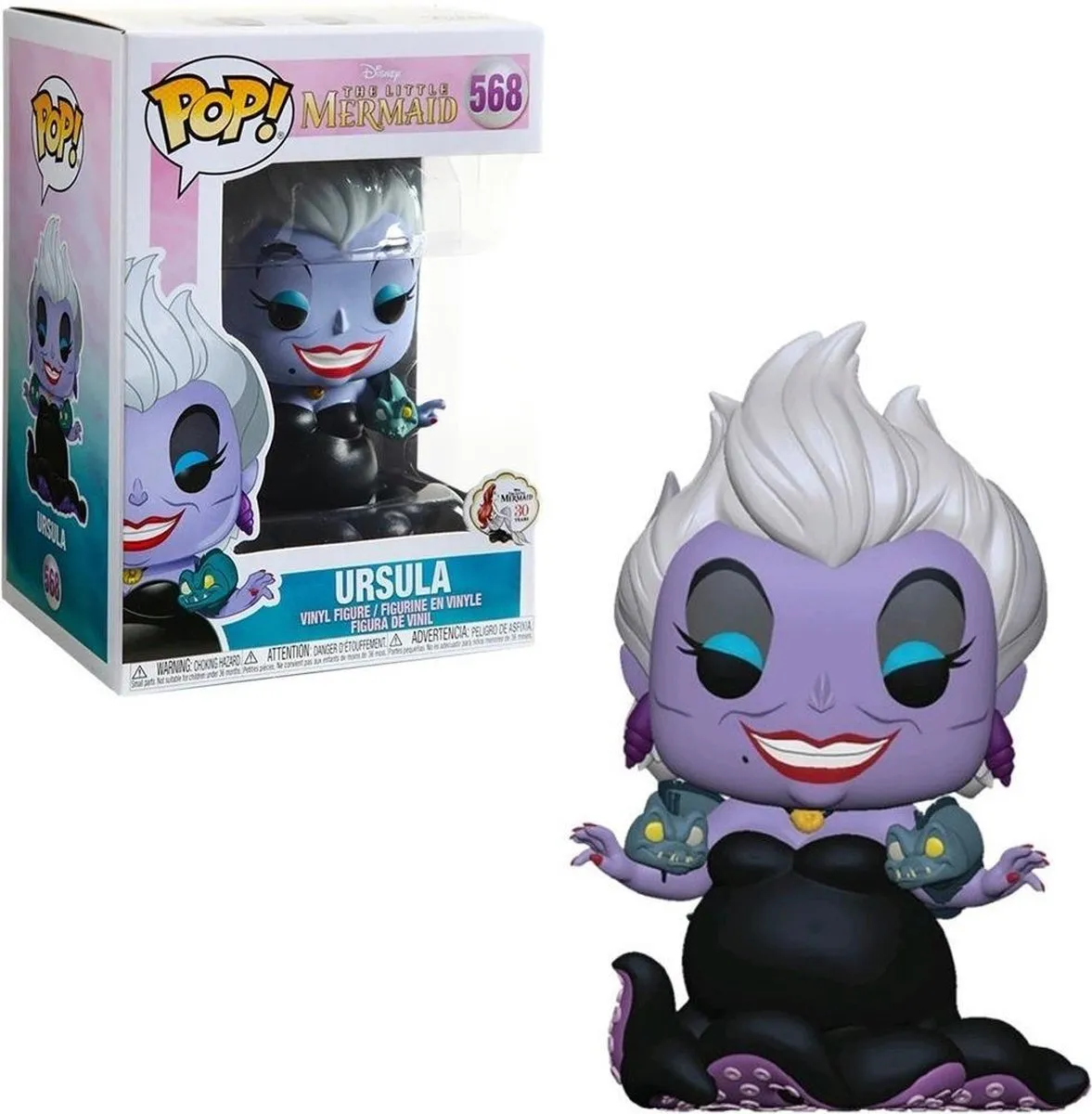 Funko POP! Disney Ursula met Eels - 9cm - Multicolours
