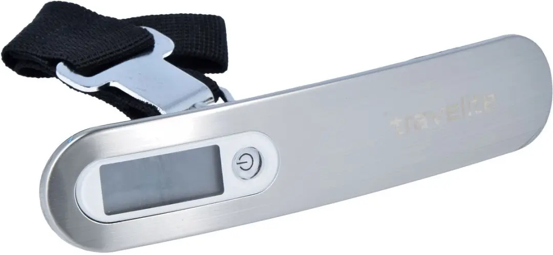 Travelite Kofferweegschaal Aluminium 15cm - zilverkleurig