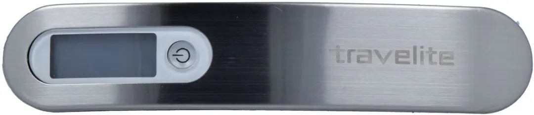 Travelite Kofferweegschaal Aluminium 15cm - zilverkleurig