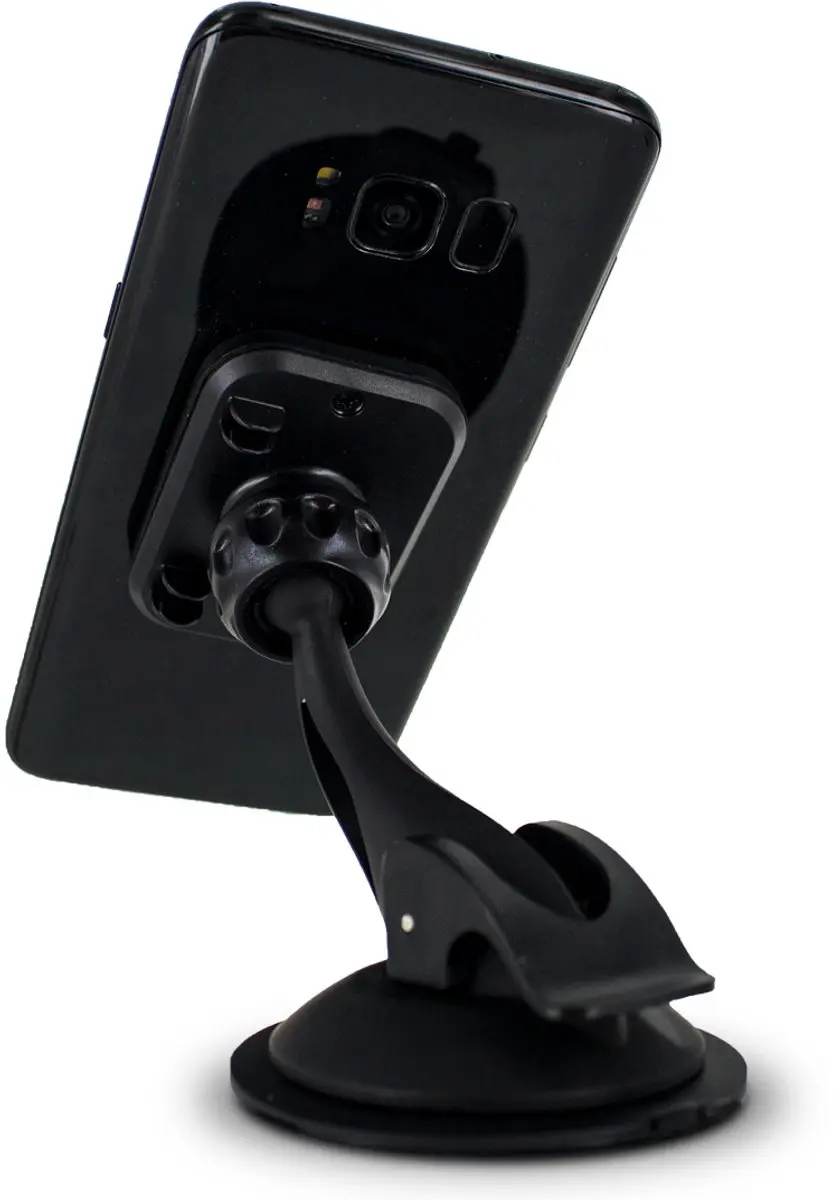 Mobilize Magnetic Zuignap Telefoonhouder Auto MOB-UCH-004 - Zwart