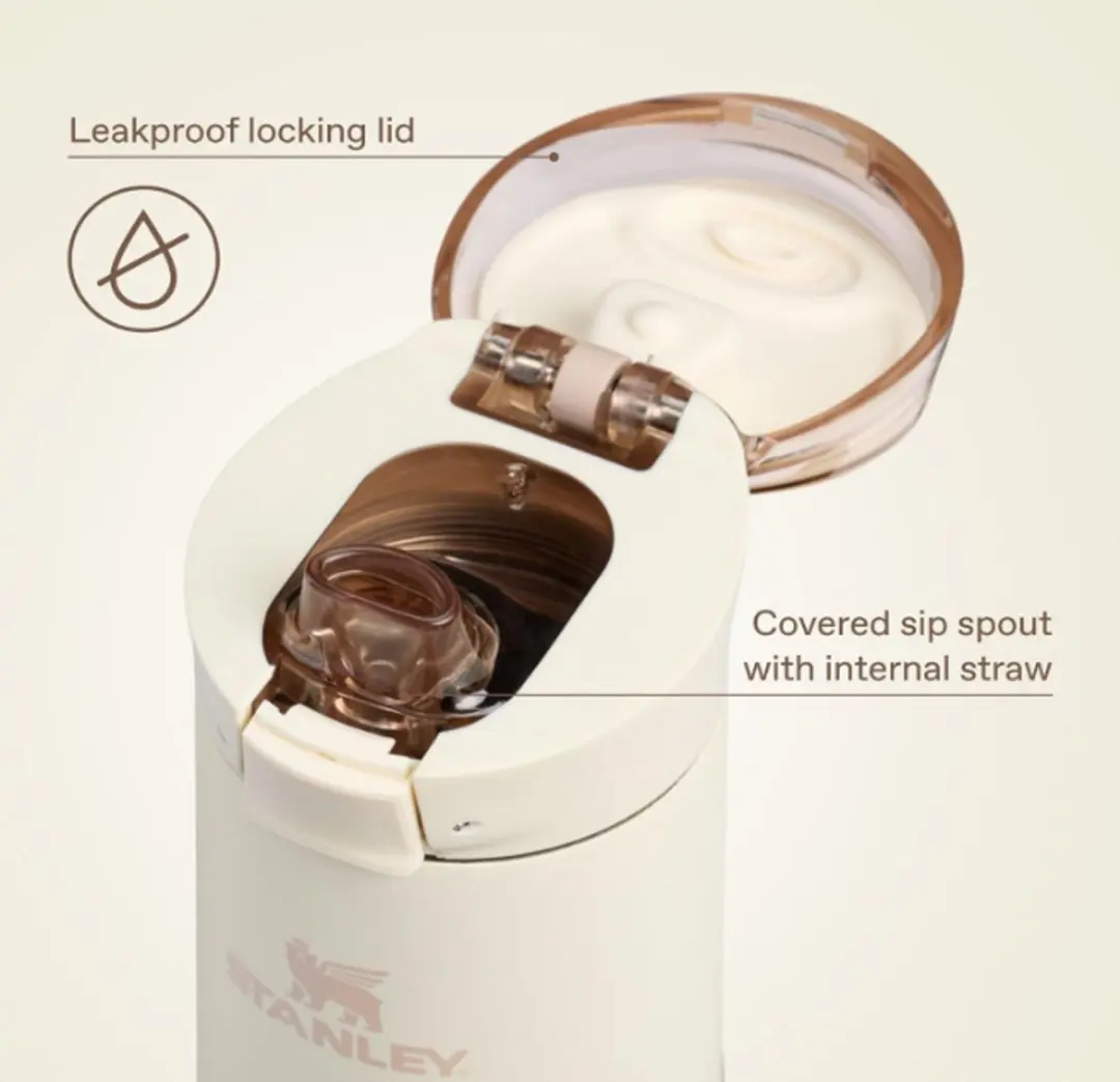 Stanley Flowstate Spring Bottle 0.59L - Peach Rose