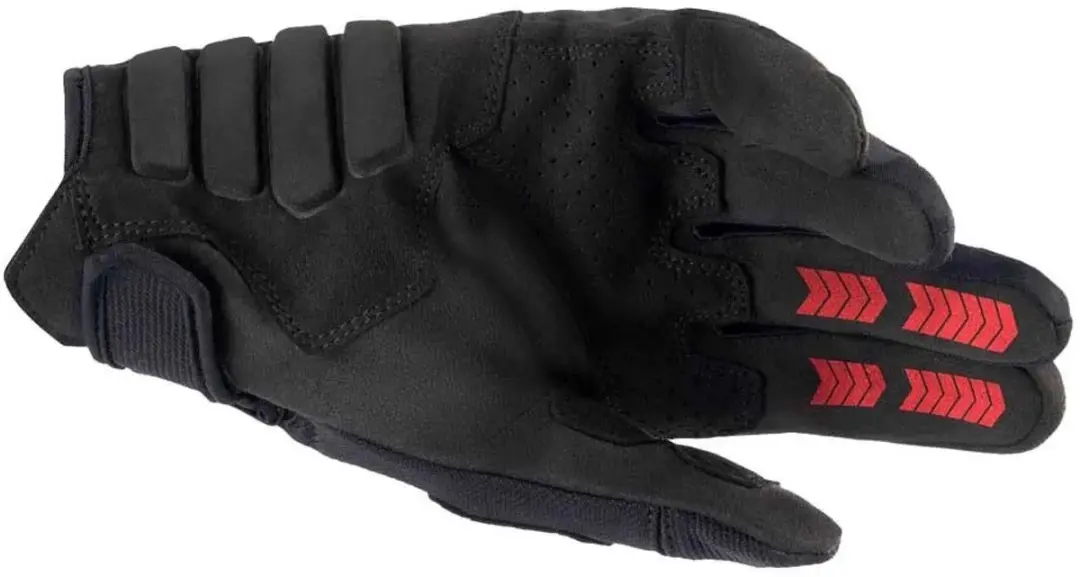 Alpinestars Techdura Handschoenen - Zwart/Vuurrood - L