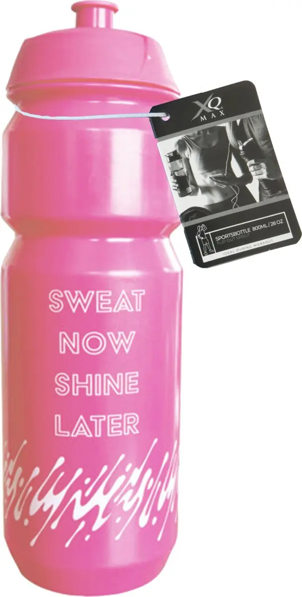 XQMax Waterfles Roze 750ml - 2 Stuks