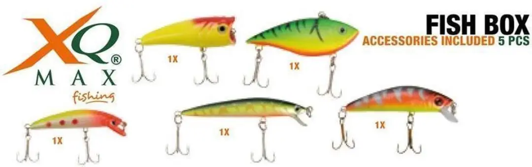 XQMax Kunstaasset 5-delig - Multicolor