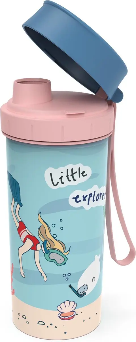 Rotho Schoolbeker To Go 400ml - Roze