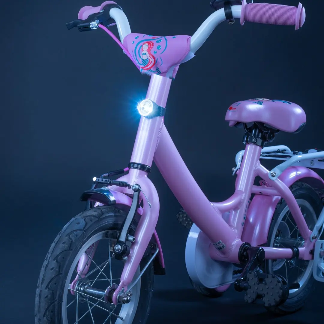 Reer Light&Go Duo Fietsverlichting - LED Set - Zwart/Rood/Wit