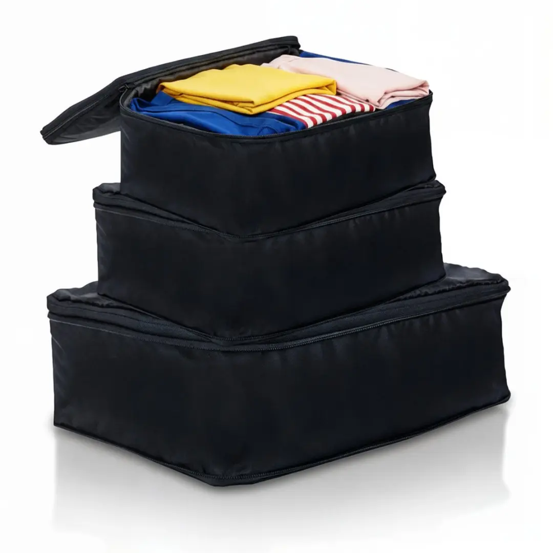 Leonardo Compressie Packing Cubes 3-delig