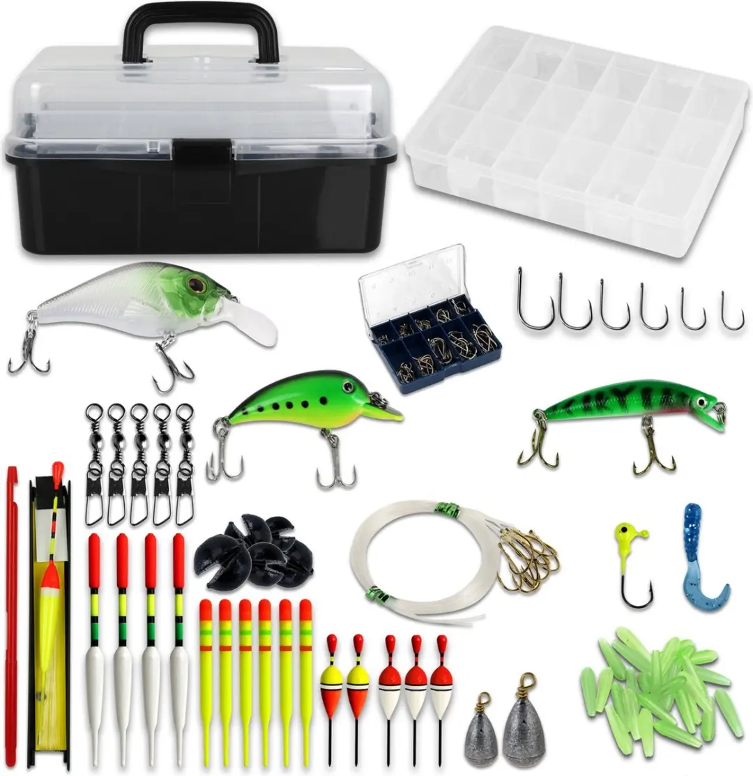 XQMax Vishengel Set FI1000020 - 260-delig - Zwart