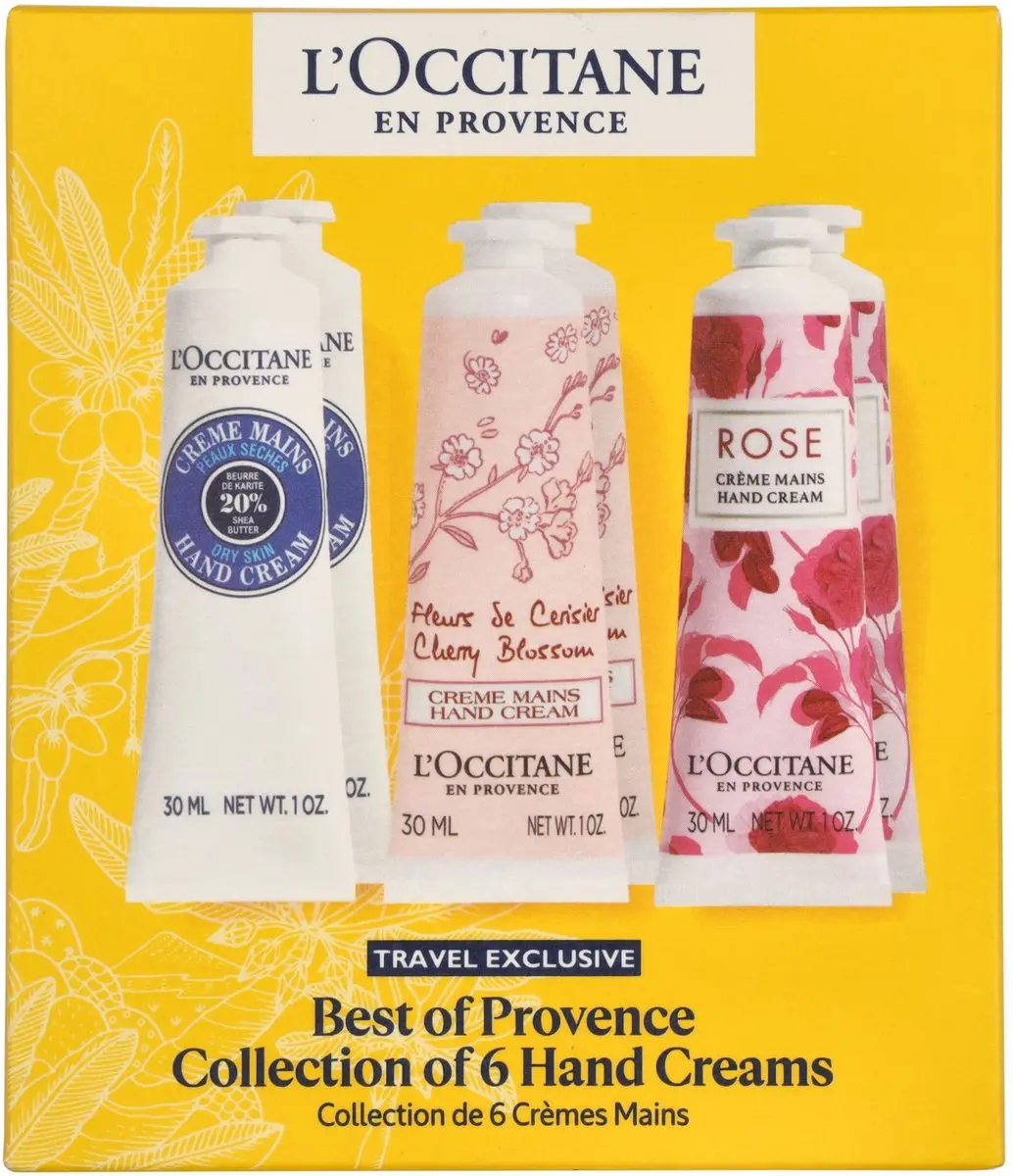 L'Occitane Best Of Provence Set - 180ml (6x30ml) - Cherry Blossom/Rose Reines/Shea Butter