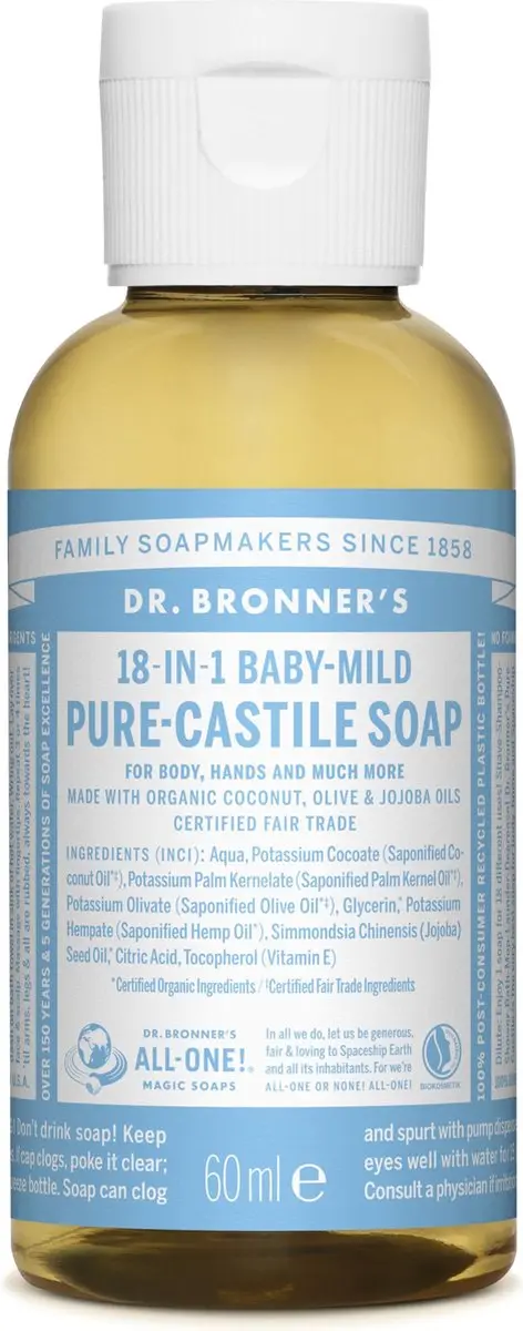 Dr. Bronner's Magic Zeep Baby Mild 60ml