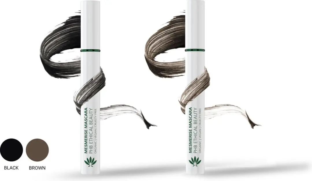 PHB Ethical Beauty Mesmerise Mascara Zwart - 18g (2x9g)
