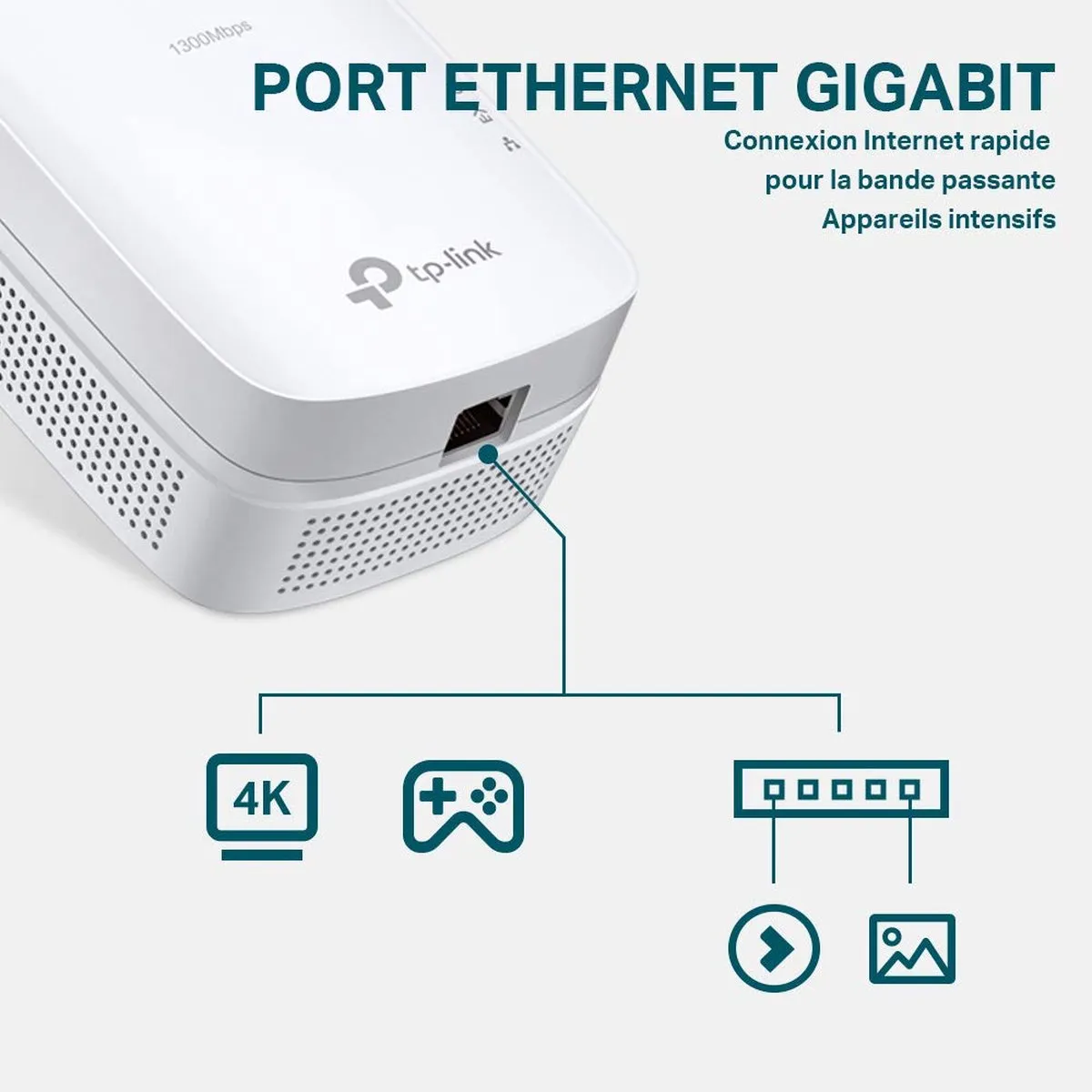 TP-Link TL-PA8015P KIT Powerline Adapter - 2 Stuks Wit - afbeelding 6 van 6