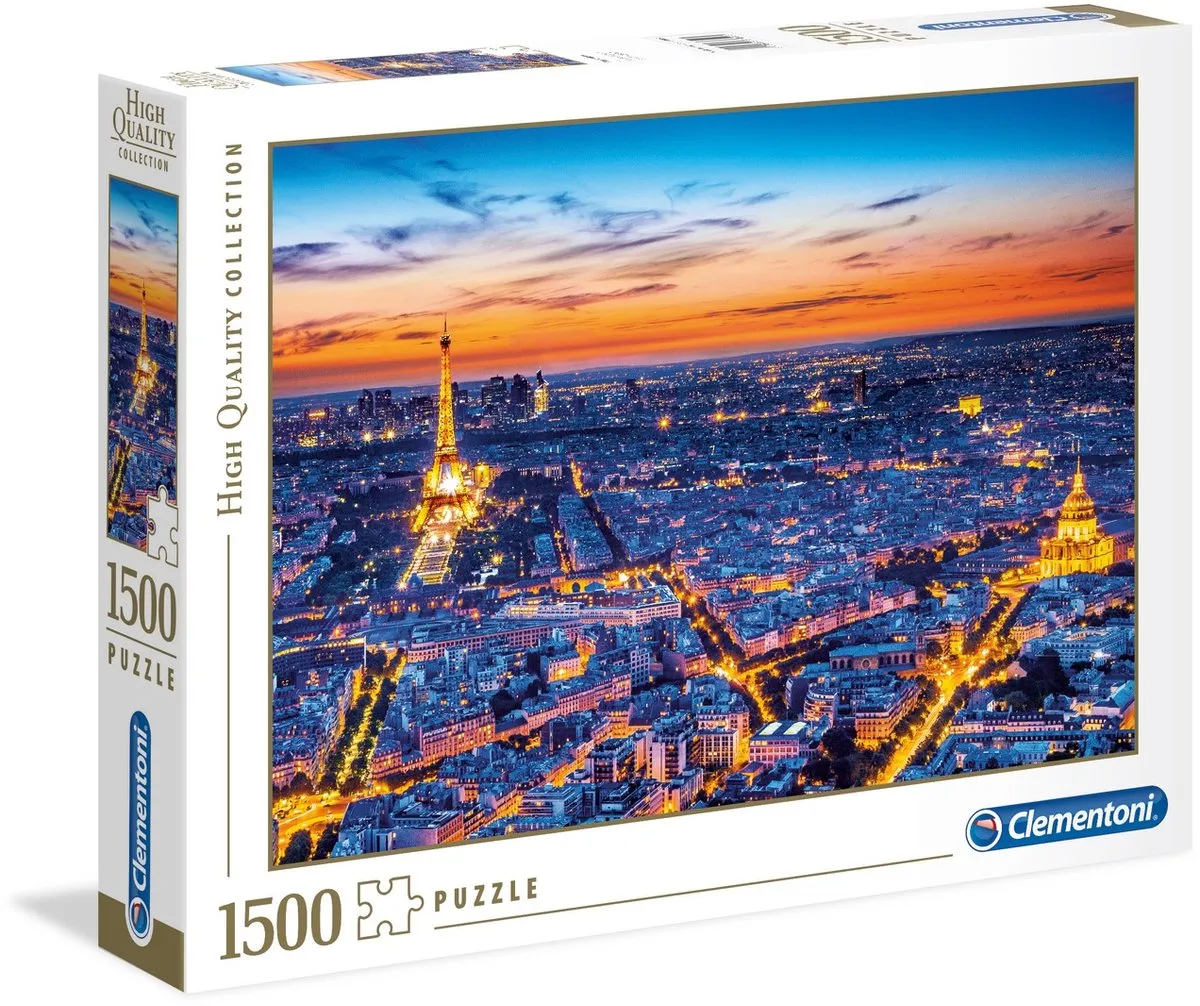 Clementoni Paris View Legpuzzel 1500 Stuks