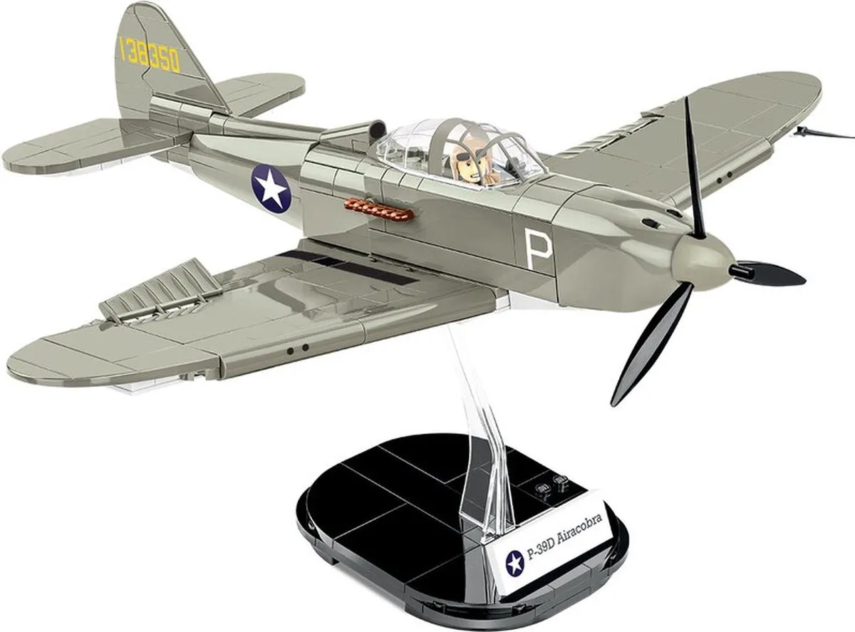 Cobi BELL P-39D Airacobra - 361 Onderdelen - COBI-5746