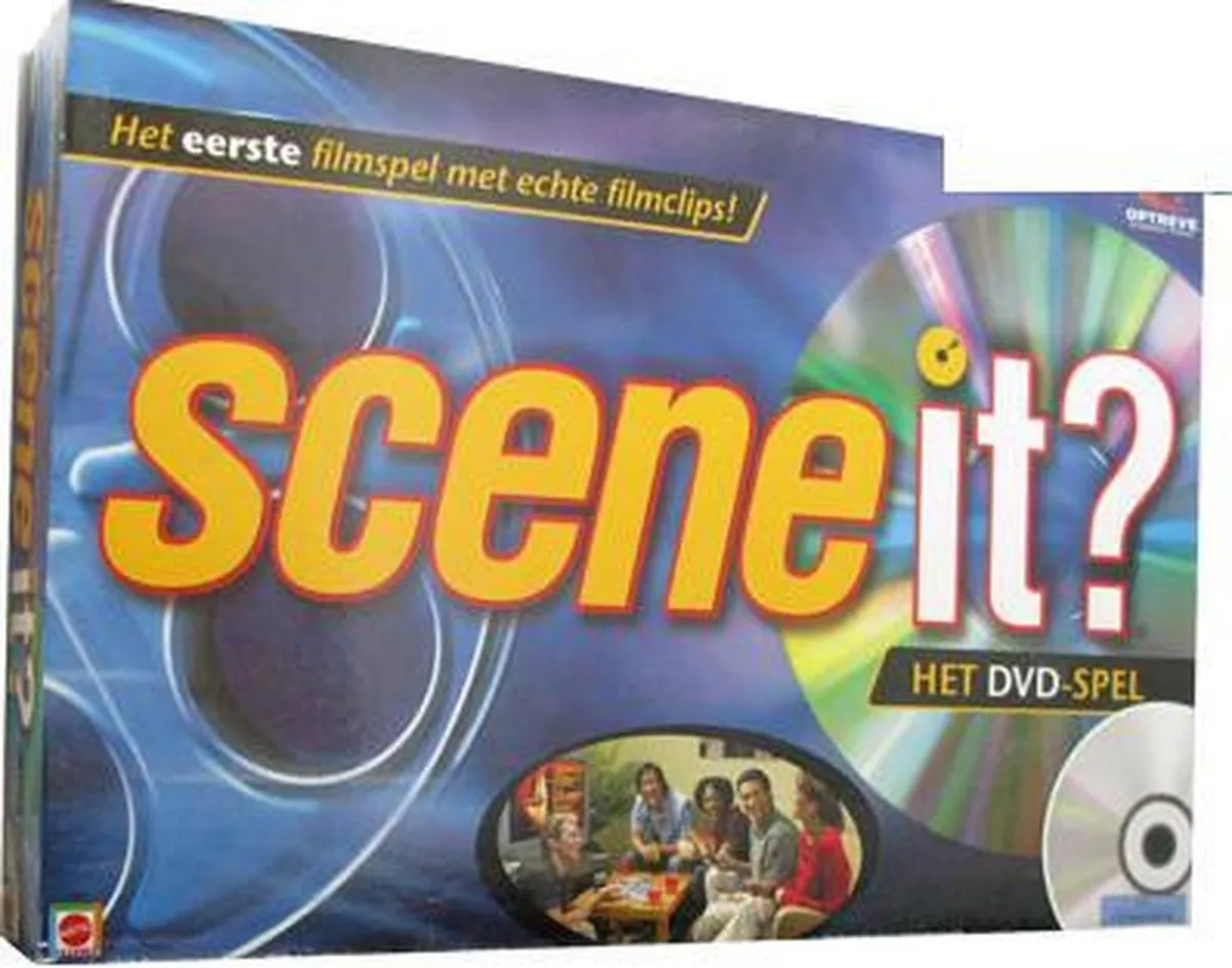 Mattel Scene It Nederlands DVD