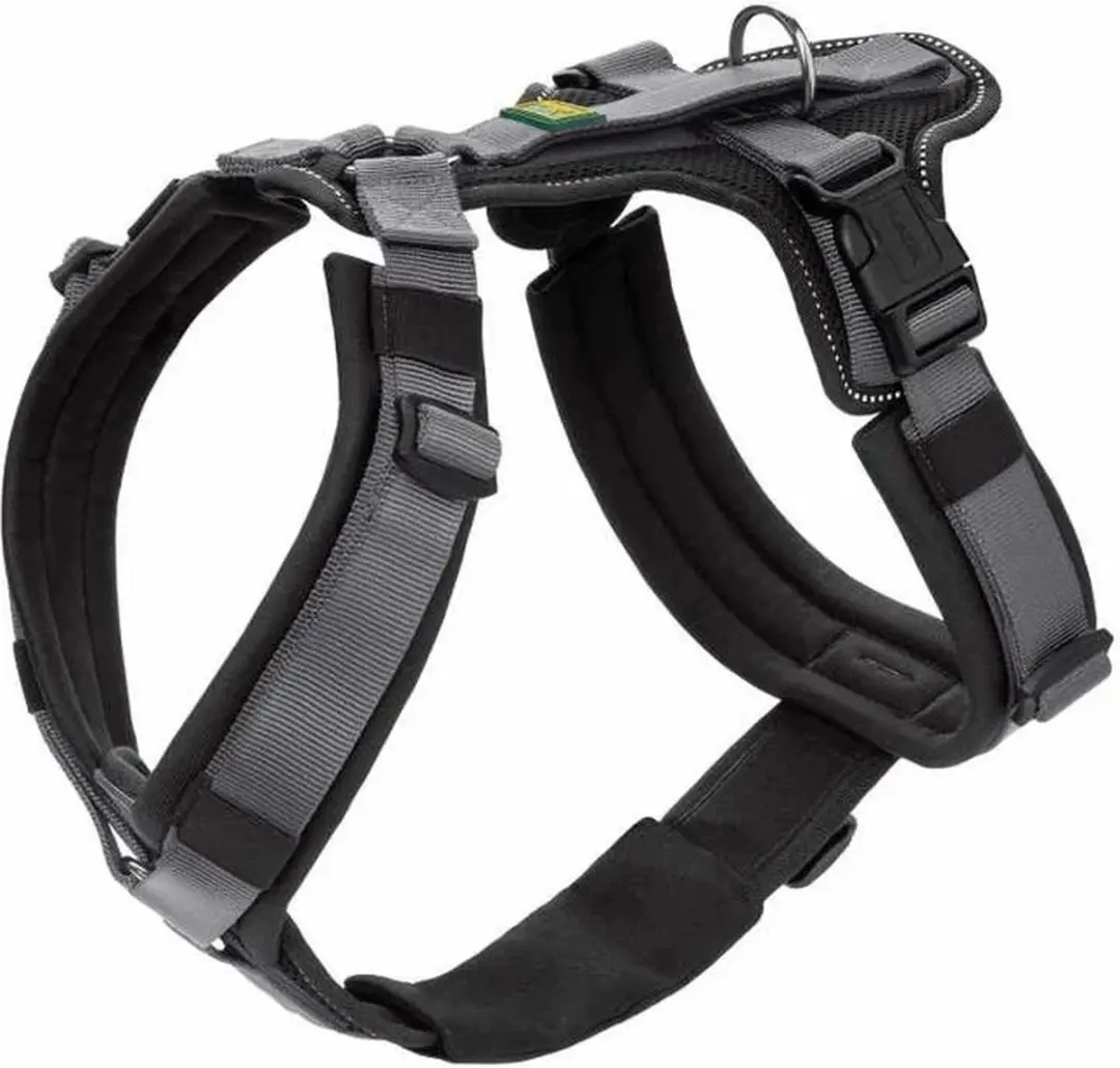 Hunter Maldon Anti-Trek Harnas - Zwart - Maat M