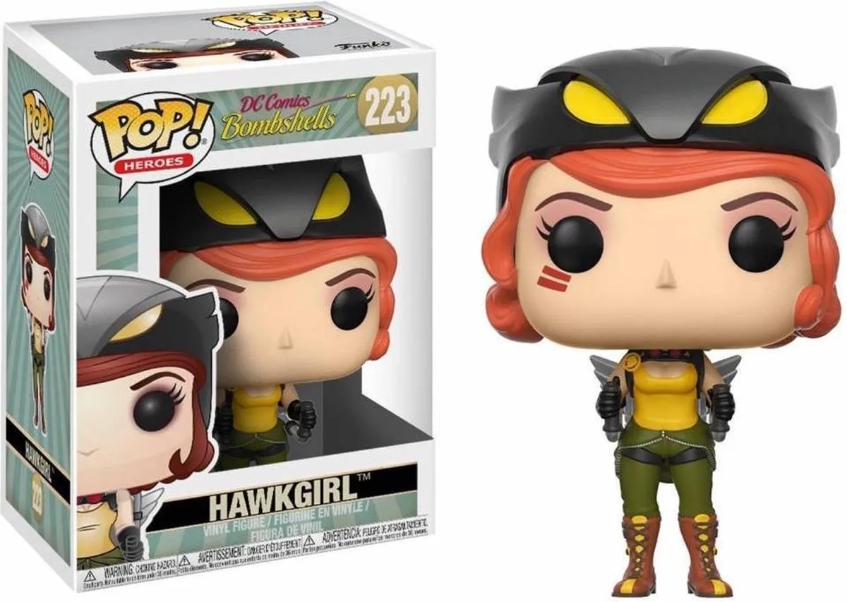 Funko Pop! Hawkgirl DC Bombshells #223 Verzamelfiguur