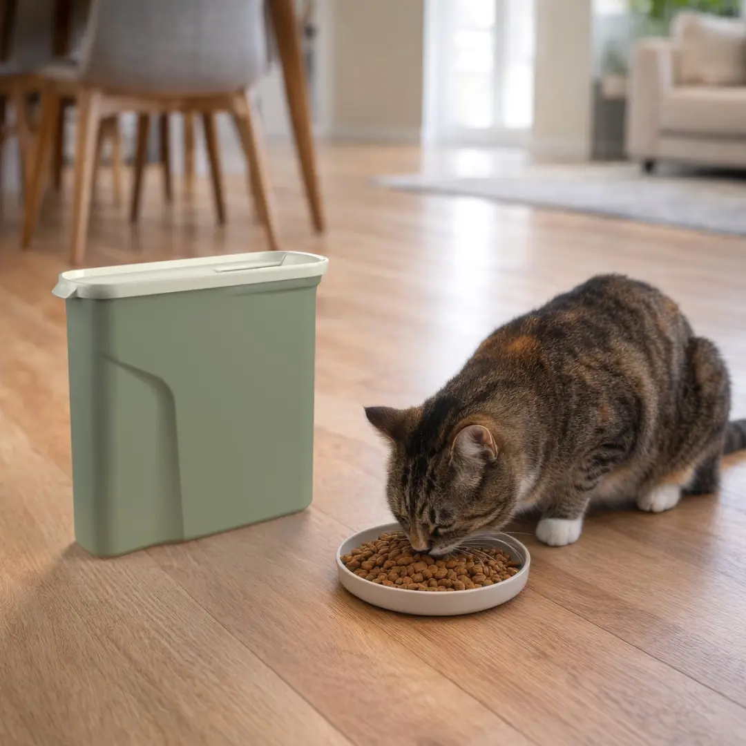 Curver Voedselcontainer Hond/Kat 2L - Misty Green - afbeelding 6 van 6