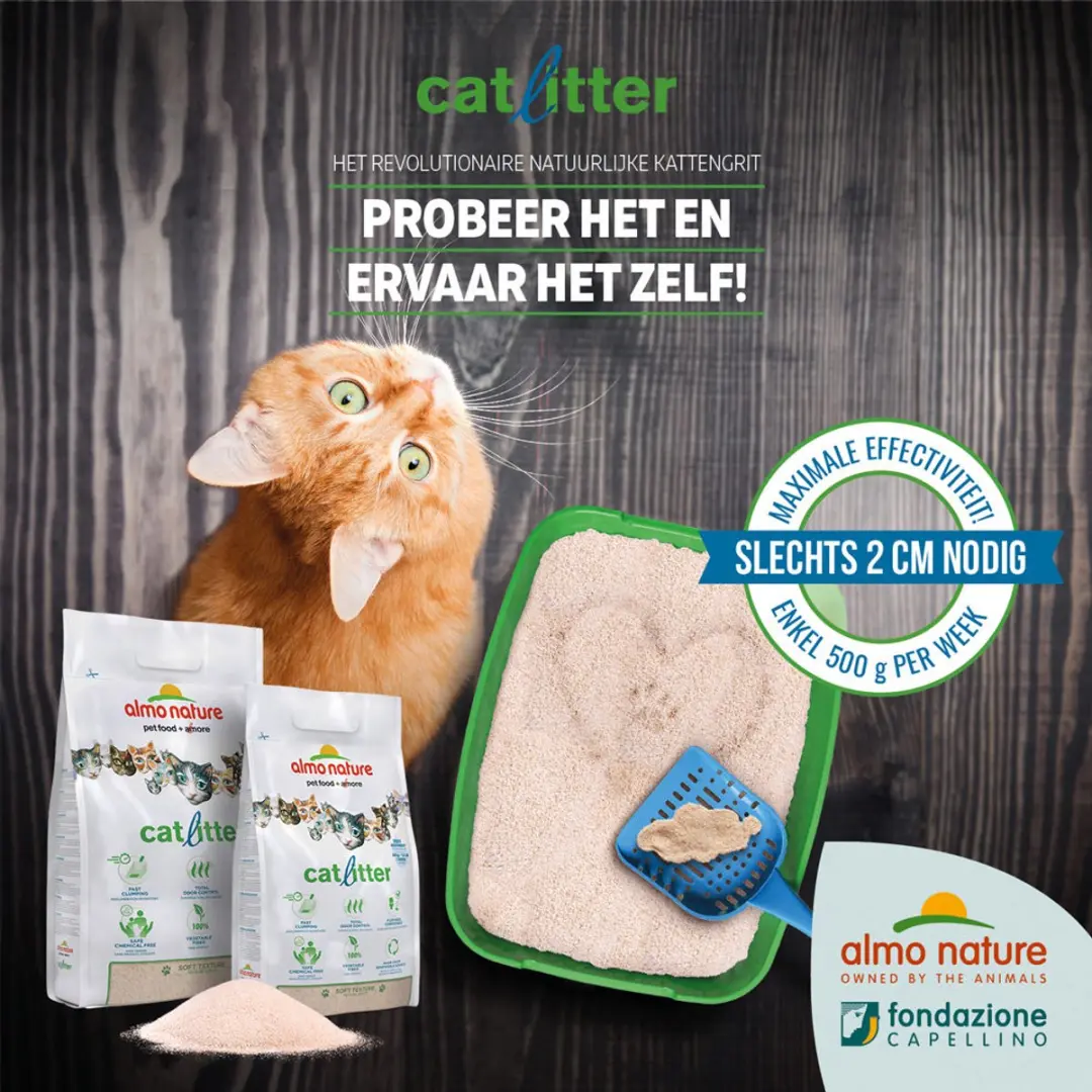 Almo Nature Kattenbakvulling Klontvormend 2,27 kg