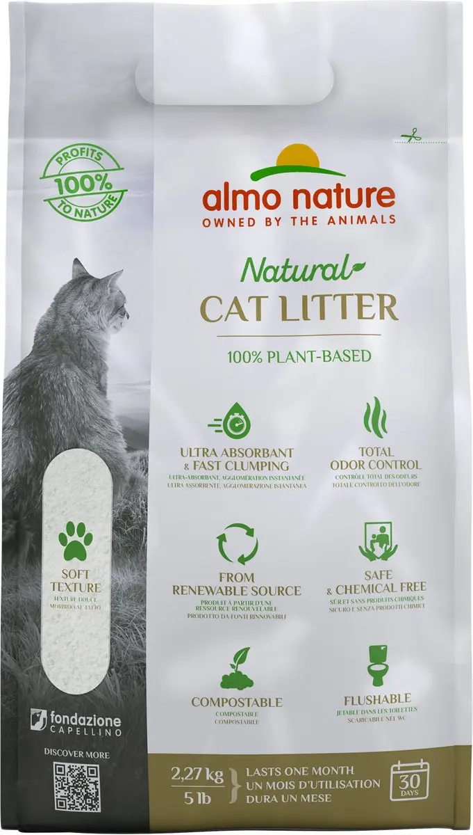 Almo Nature Kattenbakvulling Klontvormend 2,27 kg