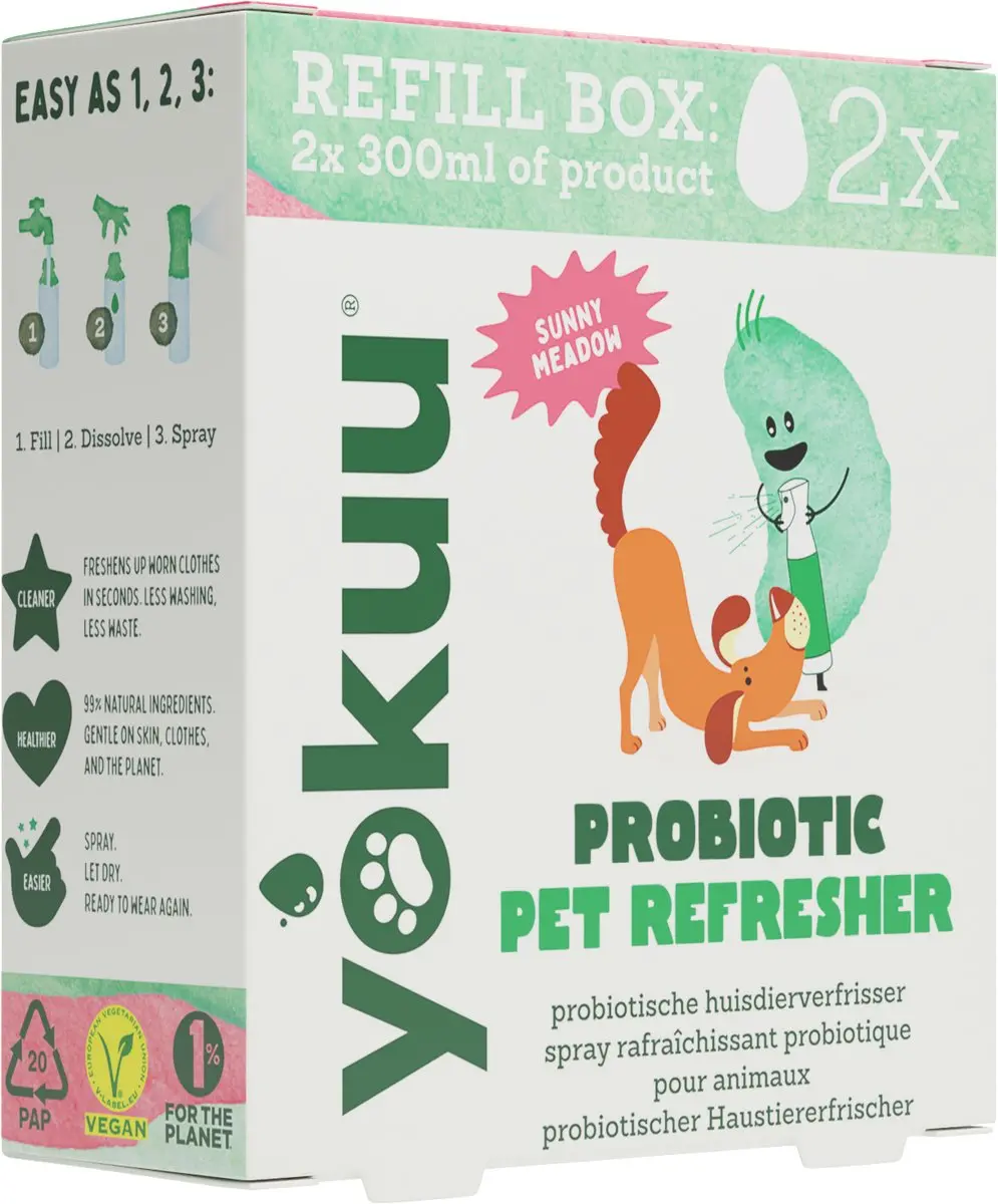 Yokuu Probiotische Droogshampoo Honden 3x300ml