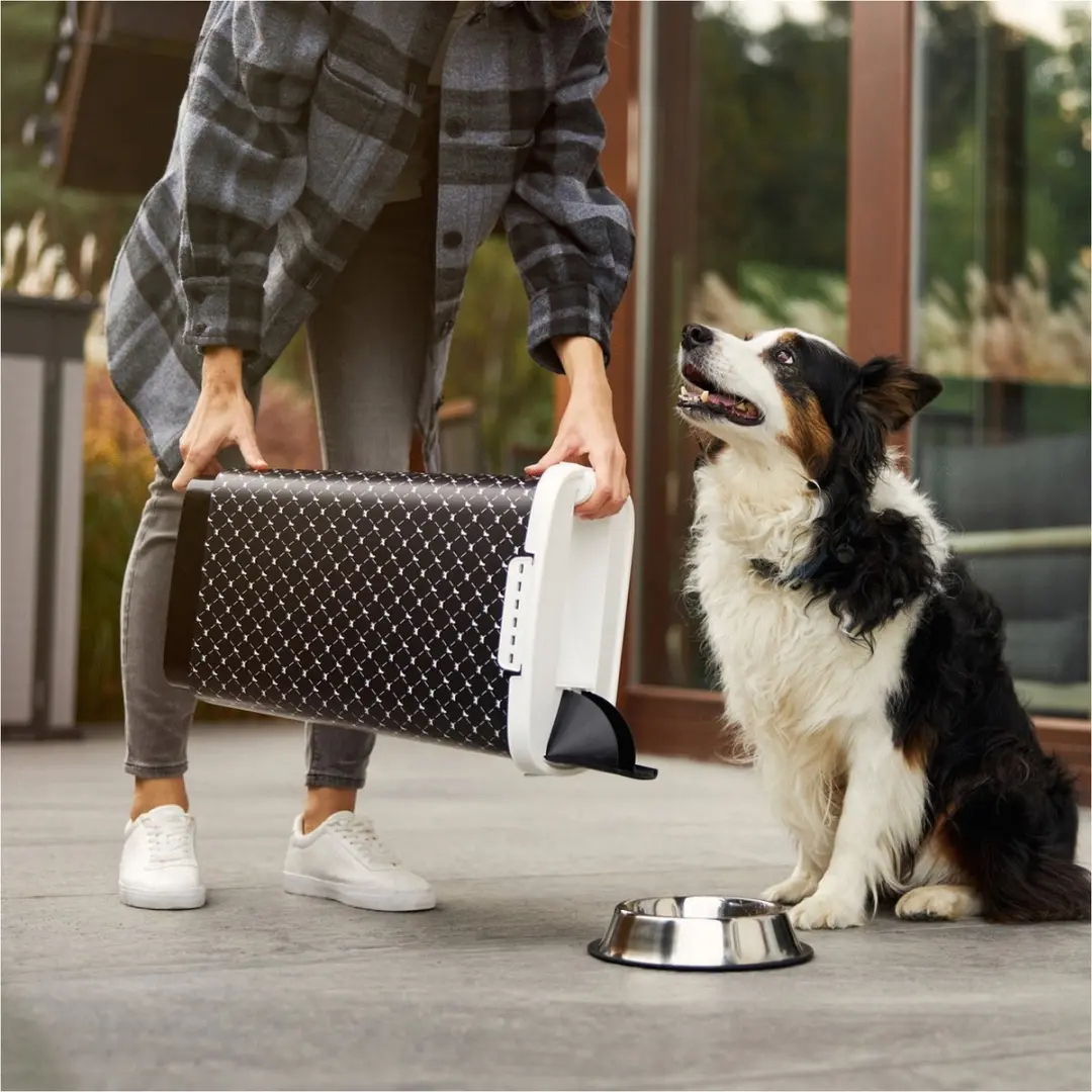 Rotho Cody Voedselcontainer 50L - Zwart
