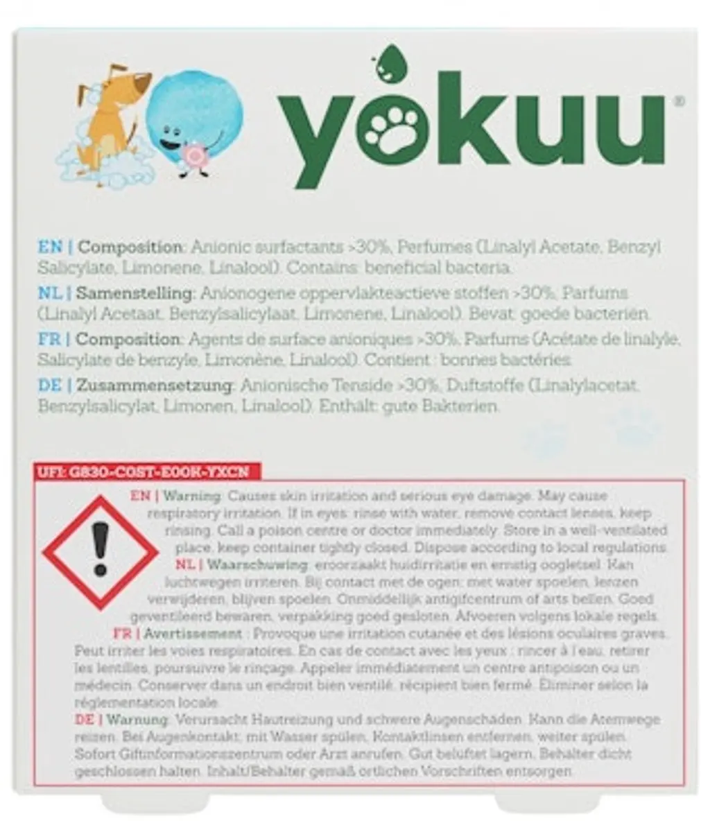 Yokuu Probiotische Shampoo & Conditioner Navulling 100ml