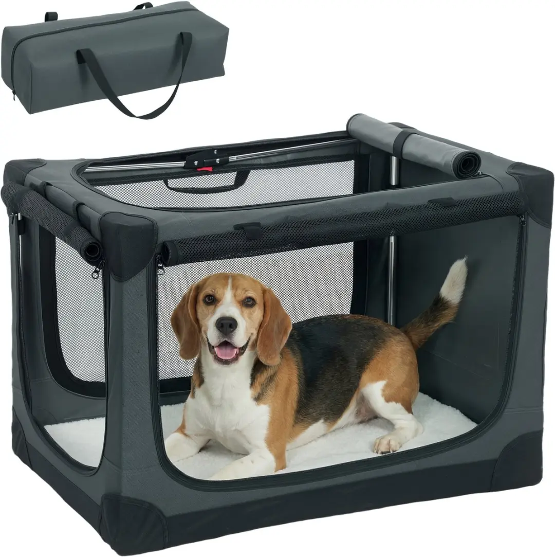 Pawhut Dierenvervoertas 76L