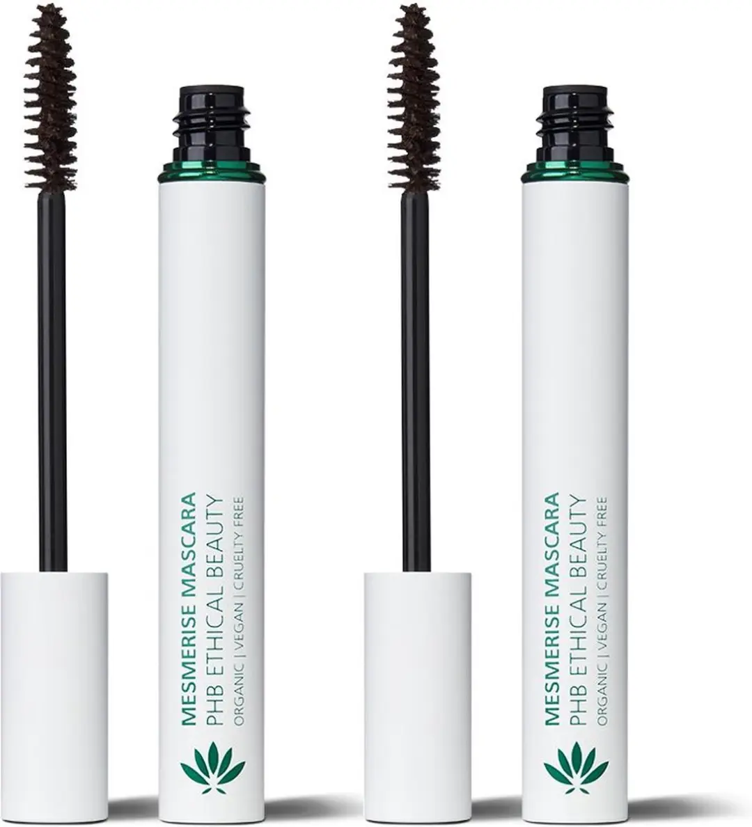 PHB Ethical Beauty Mesmerise Mascara Bruin - 18g (2x9g)