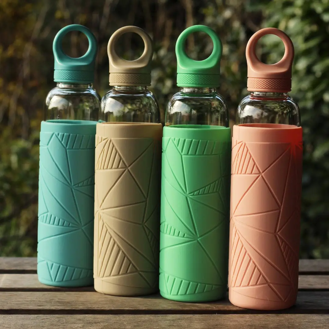 Royal Leerdam Drinkfles 2 Go Green 55cl - Borosilicaat