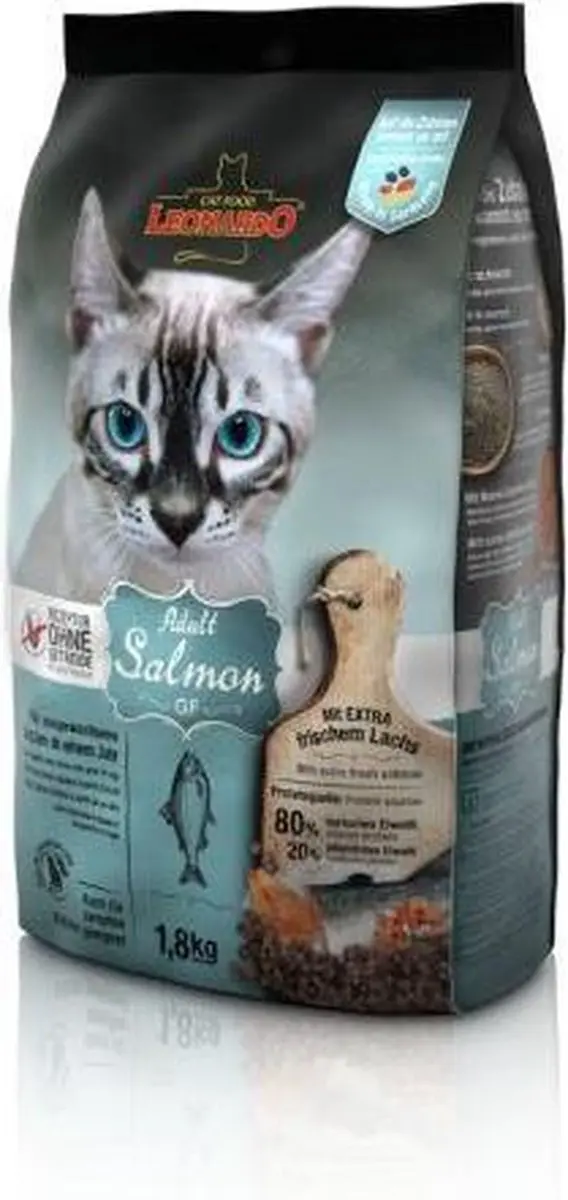 Leonardo Adult Grain Free Kattenvoer Zalm 7,5 kg