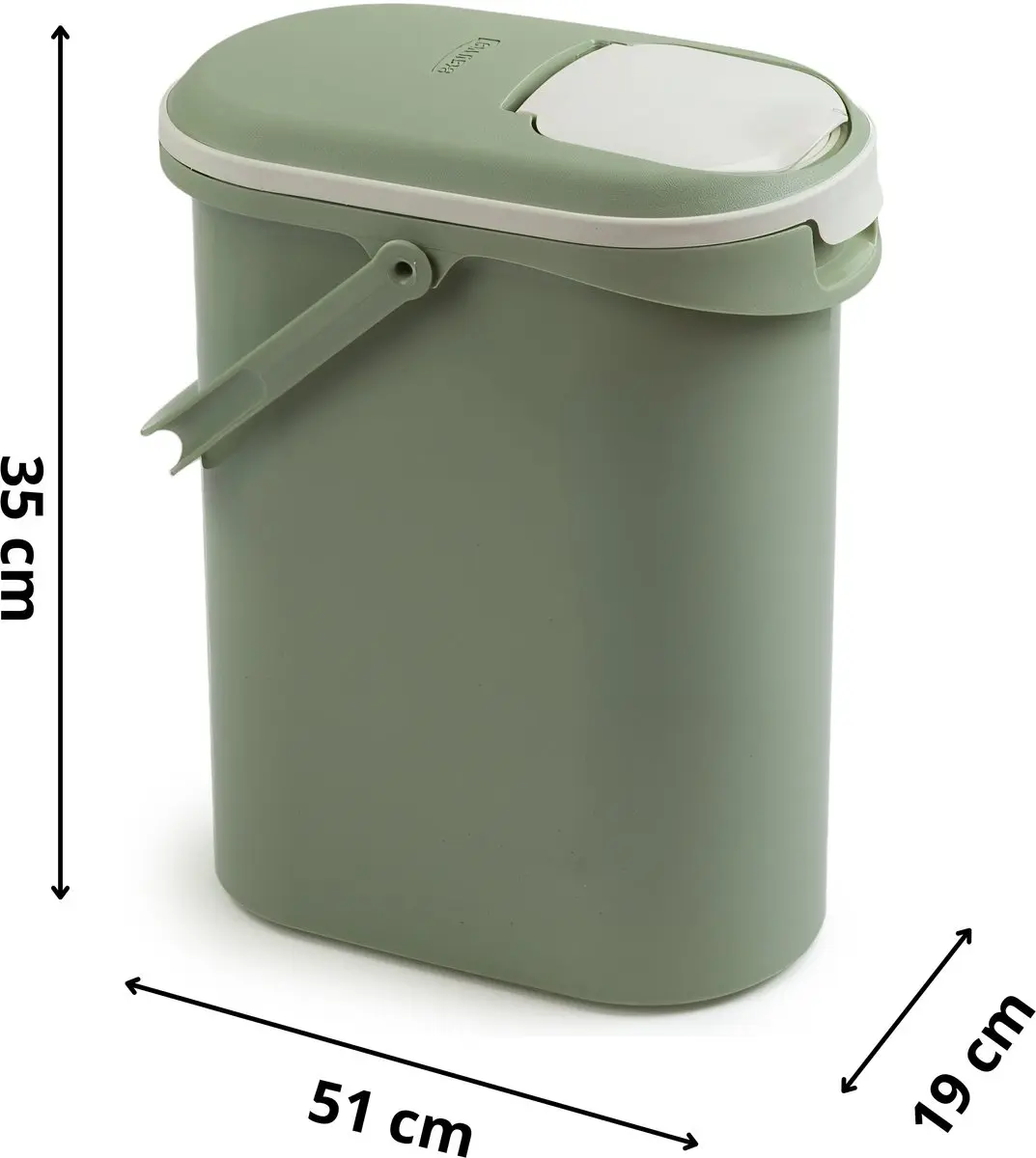 Curver Voedselcontainer Huisdier 10L - Misty Green