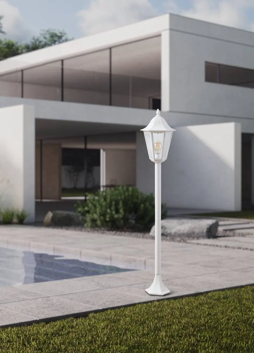 Eglo Navedo Buitenverlichting Tuinpaal 25W - Wit