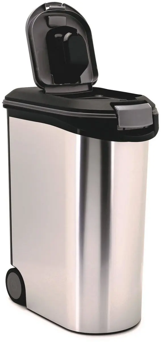 Curver Voedselcontainer Hond/Kat 54L - 20KG - Metallic